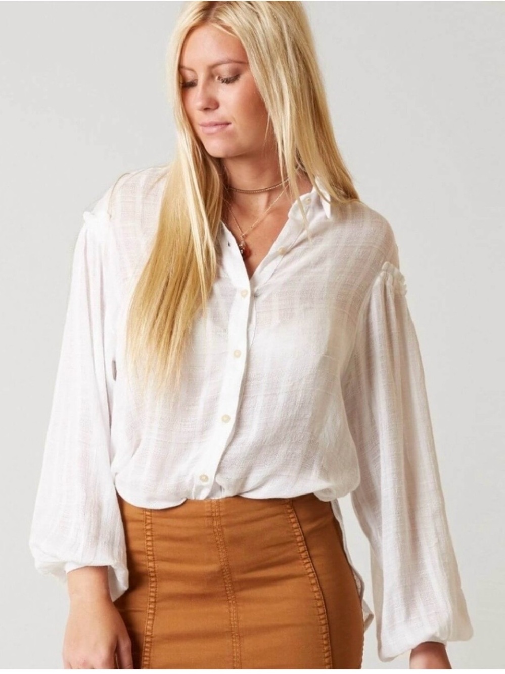 Free People Headed to the Highlands Blouse